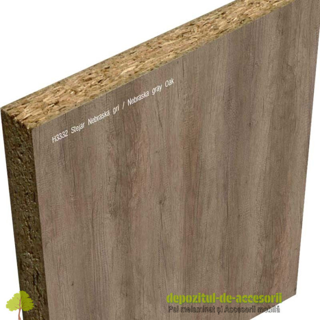 PAL Melaminat Stejar Nebraska gri H3332-ST10