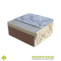 Saltea de Pat Latex 90x190 cm alba