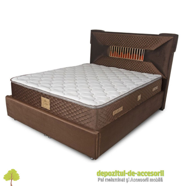 Saltea de Pat Lux Diamant 90x200 cm alba