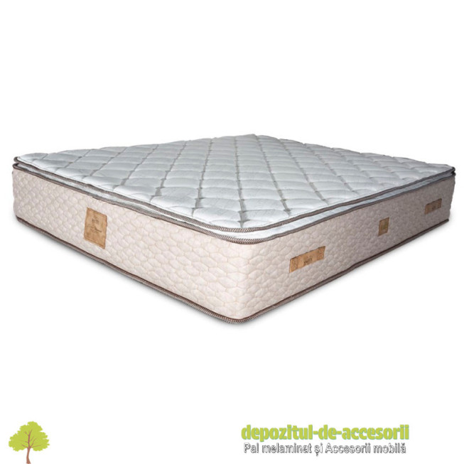 Saltea de Pat Pocket Diamant 140x200 cm alba