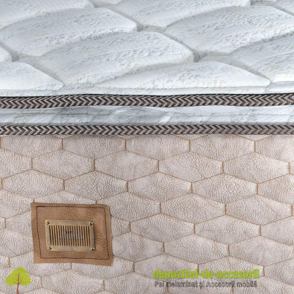 Saltea de Pat Pocket Diamant 180x200 cm alba