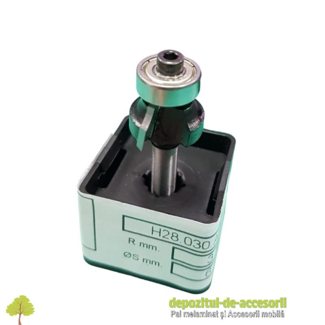 Freză de copiere, lemn, 8x10.2x53 R3 HM