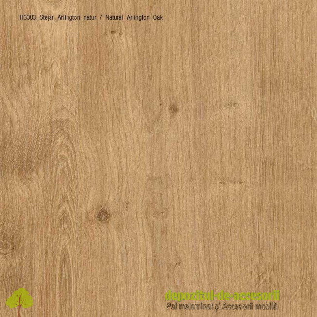 Detaliu PAL Melaminat Stejar Arlington natur H3303-ST10