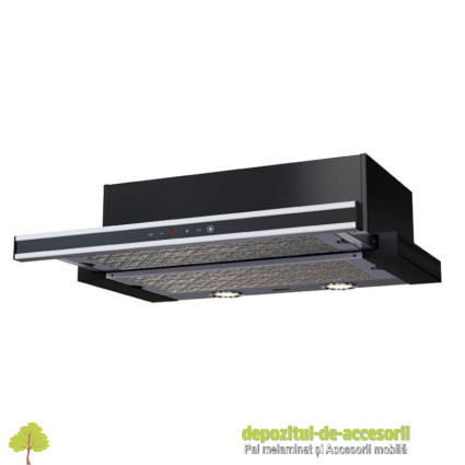 Hota Telescopica Pyramis Silver Sliding Black & Inox TRC