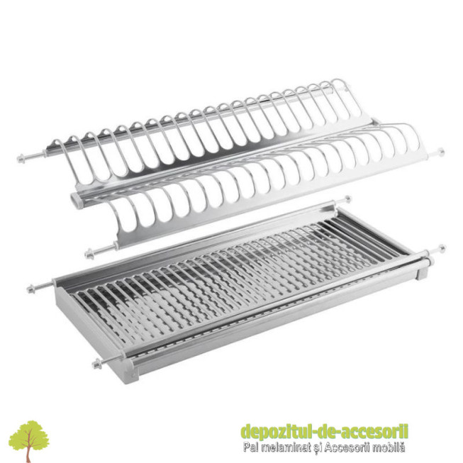 Scurgător vase Lux Cromat 600mm