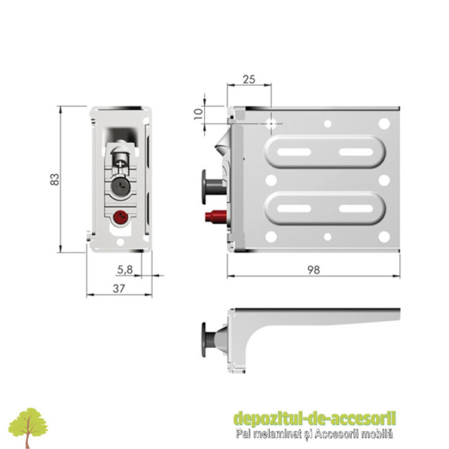 Set 2X sistem de suspendare corpuri LIBRA H11