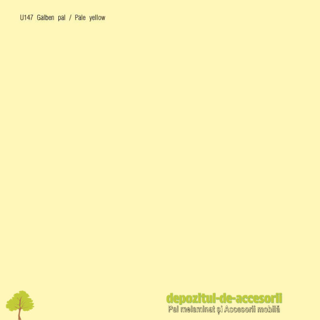 PAL Melaminat Galben pal U147-ST15