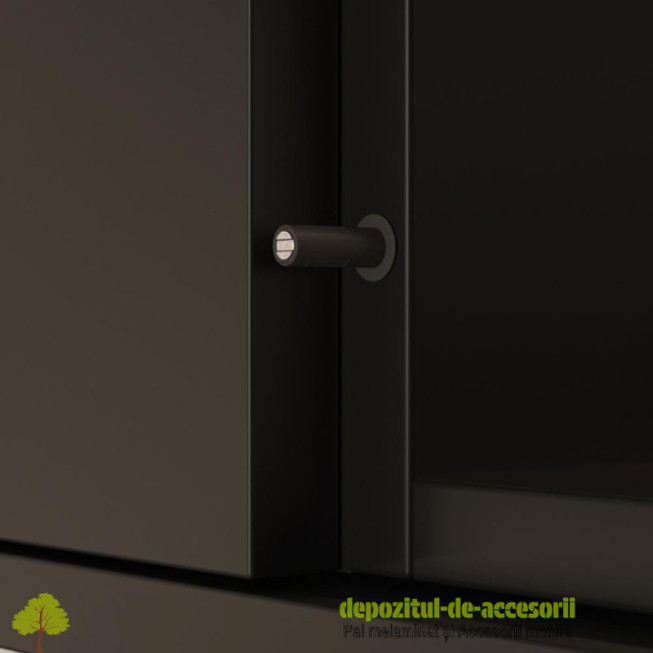Set K PUSH TECH 20mm îngropat magnetic antracit