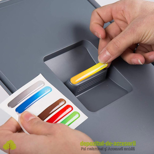 Cos de gunoi multiplu Elletipi PF01 34B4 3x12L