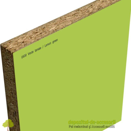 PAL Melaminat Verde lămâie U630-ST15