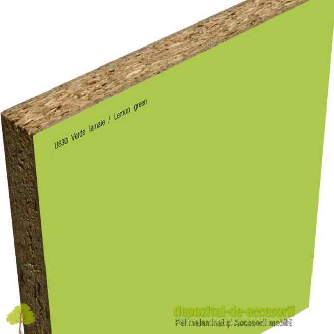 PAL Melaminat Verde lămâie U630-ST15