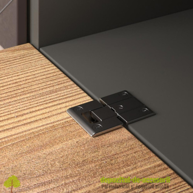 Set balama KIMANA antracit usi cu deschidere verticală