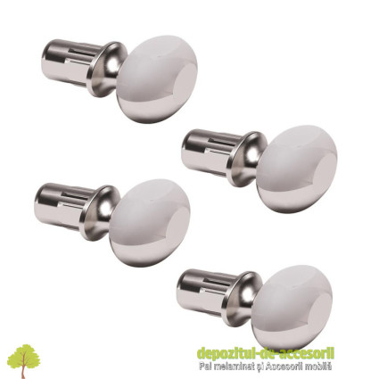 Set suport de polita DREAM 7,5mm transparent