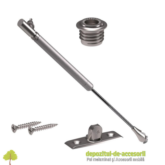 Set Piston cu gaz K12, coborare, 244mm