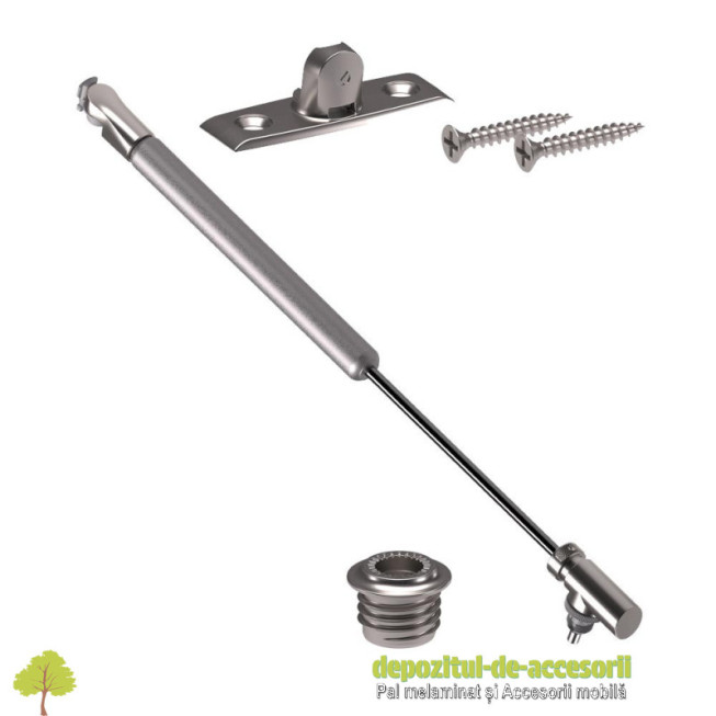 Set Piston cu gaz K12 uși ridicătoare, lungime 244mm, 50N
