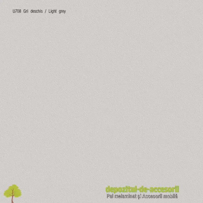 PAL Melaminat Gri deschis U708-ST15