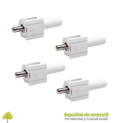 Set suport de polita KINTAI alb