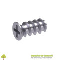 Eorusurub 6,3x13mm, cap îngropat, zincat
