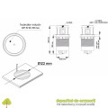 Priza retractabila MULTIBOX 4xprize shuco 2xUSB 2xRJ45 negru