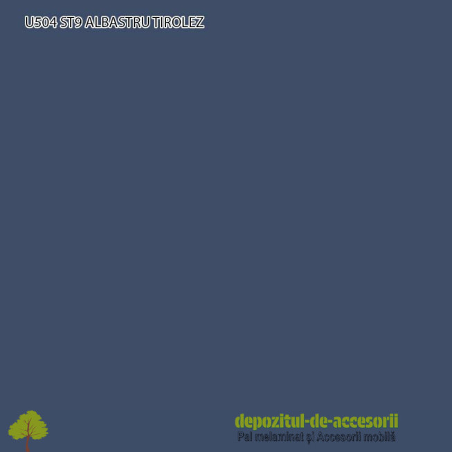 Pal Melaminat Albastru Triolez U504 ST9 EGGER