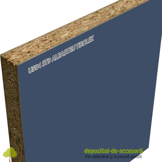 Pal Melaminat Albastru Triolez U504 ST9 EGGER