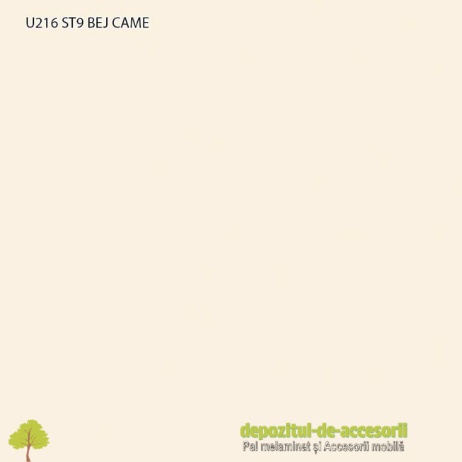 PAL Melaminat Bej Came U216 ST9 EGGER
