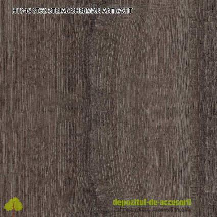 PAL Melaminat STEJAR SHERMAN ANTRACIT H1346 ST32 Egger