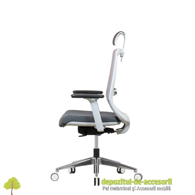 Scaunul "MODERN alb premium"