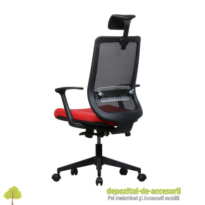 Scaun ergonomic MODERN negru eco