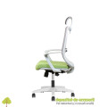 Scaun ergonomic MODERN negru eco