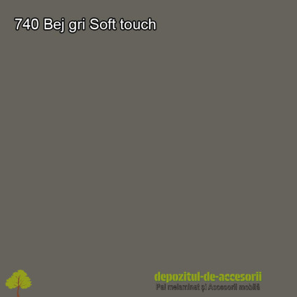Panou MDF Bej gri Soft touch 740 AGT