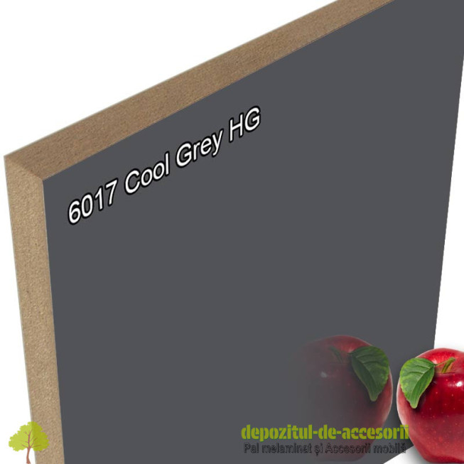 Panou MDF Cool Grey 6017 super lucios AGT