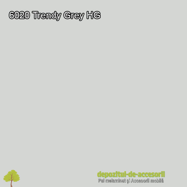 Panou MDF Trendy Grey 6020 super lucios AGT