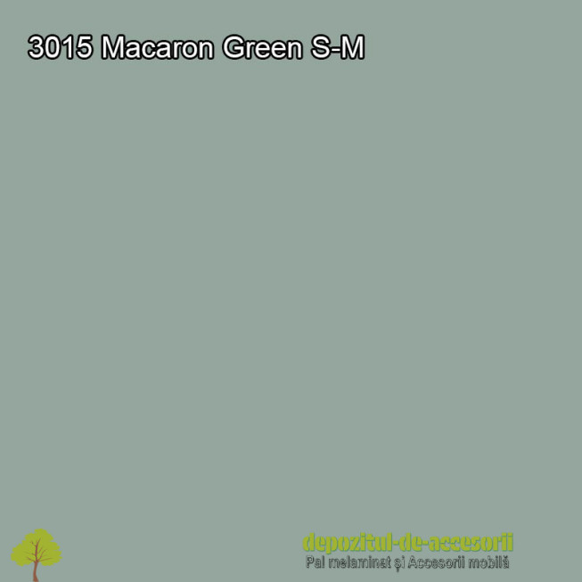 Panou MDF Macaron Green supra mat 3015 AGT