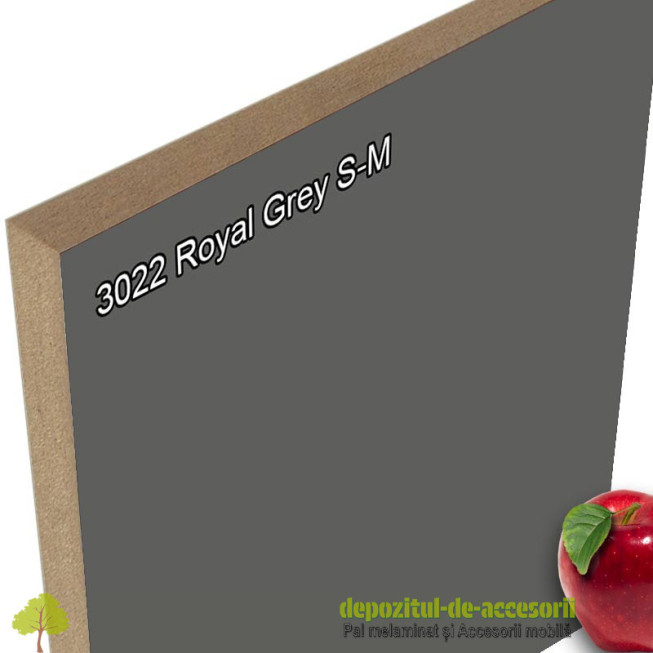 Panou MDF Royal Grey supra mat 3022 AGT