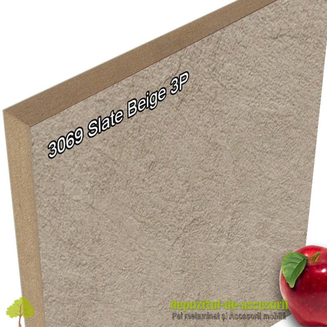 Panou MDF Slate Beige 3069 3P X2 FETE AGT super mat