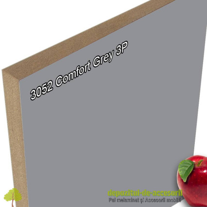 Panou MDF Comfort Grey 3052 X2 FETE 3P AGT super mat