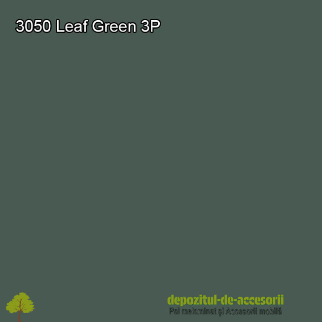 Panou MDF Leaf Green 3050 3P X2 FETE AGT super mat