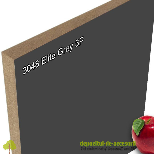 Panou MDF Elite Grey 3P 3048 X2 FETE AGT super mat