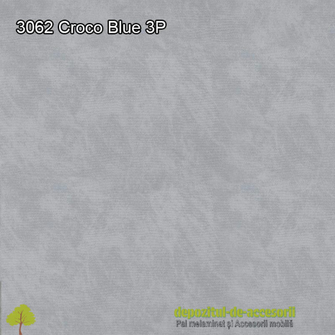 Panou MDF Croco Blue 3062 X2 FETE 3P AGT super mat