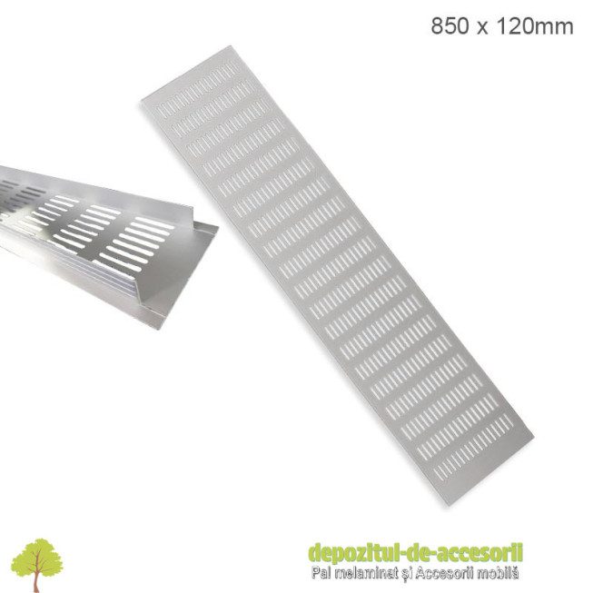 Grilă de aerisire 120 x 850mm aluminiu