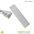 Grilă de aerisire 120 x 750mm aluminiu