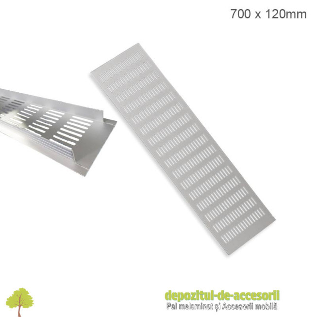 Grilă de aerisire 120 x 700mm aluminiu