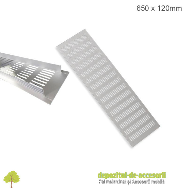 Grilă de aerisire 120 x 650mm aluminiu