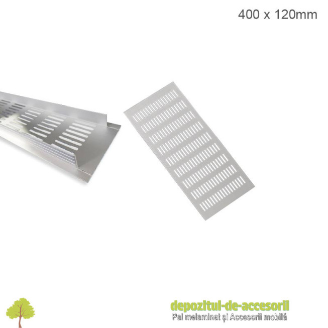 Grilă de aerisire 120 x 400mm aluminiu