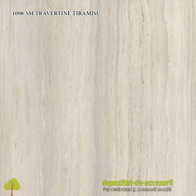 Blat de bucătărie 1098-SM TRAVERTINE TIRAMISU 38x600x4100mm