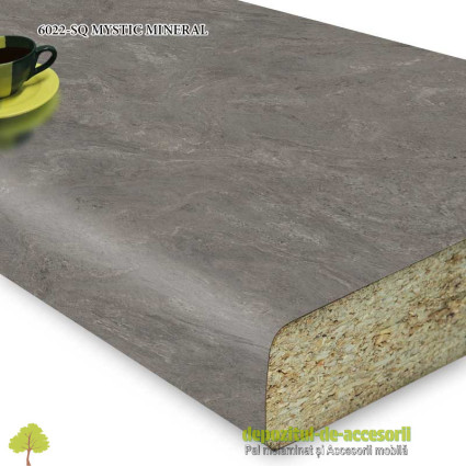 Blat de bucătărie 6022-SQ MYSTIC MINERAL 38x600x4100mm lucios