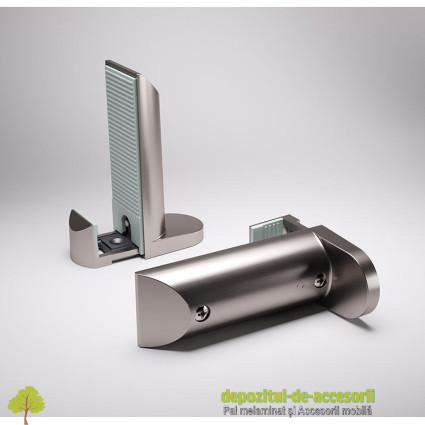 Set 2 x Suport rafturi KAIMAN cromat pentru sticlă sau lemn 8-40mm