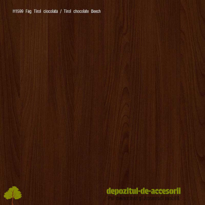 PAL Melaminat Fag Tirol ciocolata H1599-ST15
