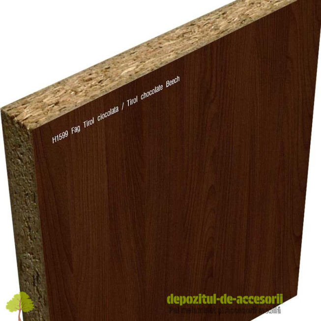 PAL Melaminat Fag Tirol ciocolata H1599-ST15